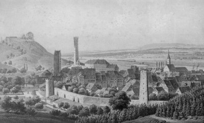 Ravensburg da nord-est da Eberhard Emminger
